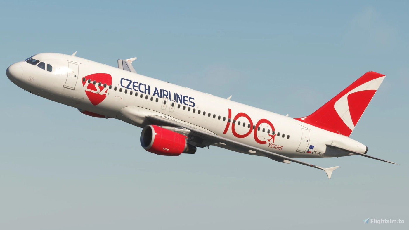 Airbus 320 Czech Airlines